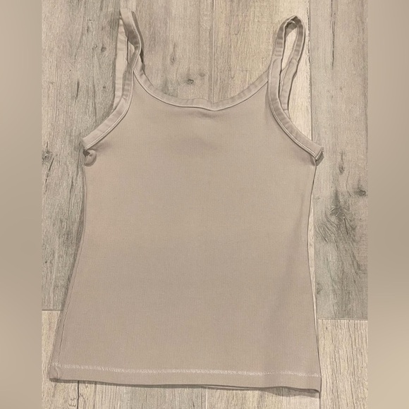 H&M Tops - H&M Basics Taupe Tank Top Size M